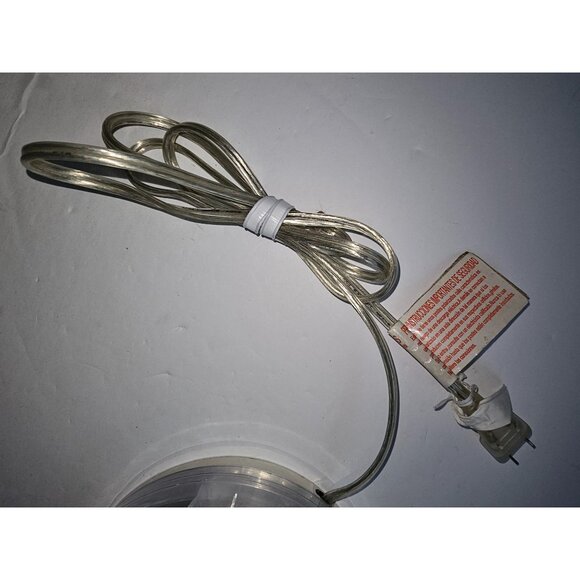 Adjustable Gooseneck Desk Lamp With 110 Outlet with Organizer Transparent Base - Picture 3 of 11